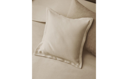 Zara Home наволочка декоративная из хлопка, экрю, 50x50 см