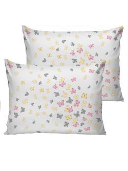 Наволочка комплект 2шт бязь Сказка "Бабочки фиолетовые" 50x70 см