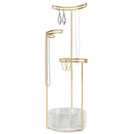 Держатель для украшений tesora, стекло/латунь