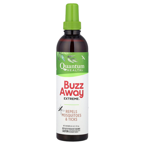Quantum Health, Buzz Away Extreme®, средство от комаров и клещей, 237 мл (8 жидк. унций)