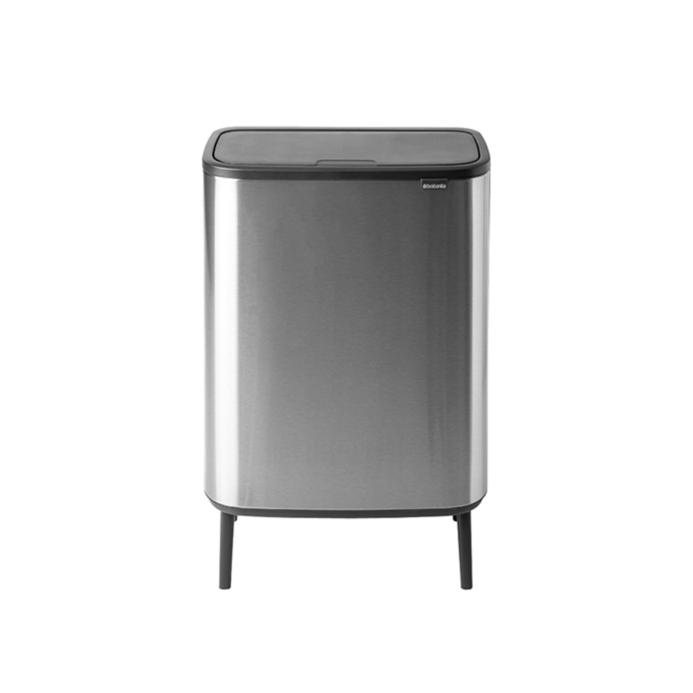 Мусорный бак Bo Touch Bin HI 2x30л Brabantia Стальной матовый Fingerprint Proof