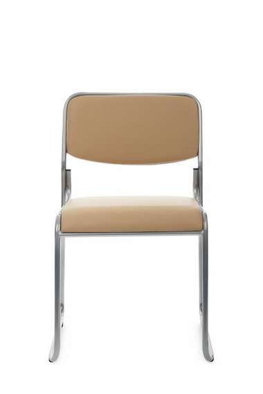 Кресло Nix RCH OMKL-02 Бежевый/Металл окрашенный Хром