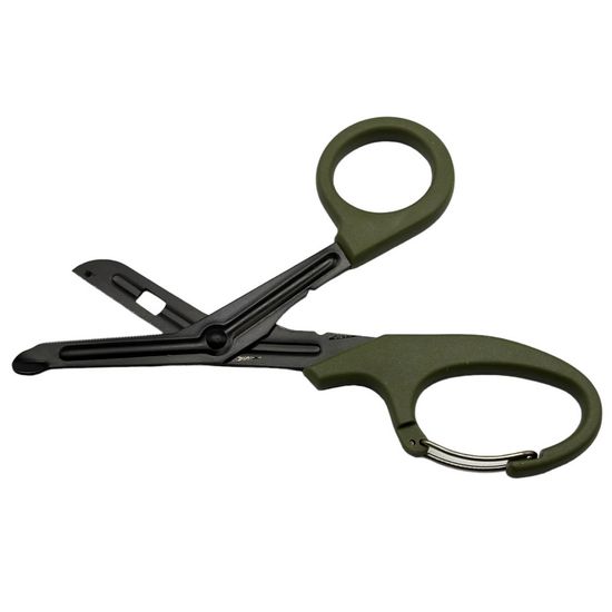 Ножницы EDC Gear с карабином (олива)