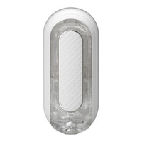 Белый мастурбатор с вибрацией Tenga Flip Zero Gravity TFZ-104