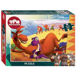 Пазл 35эл. "Три богатыря и Пуп Земли" (Мельница) (Степ пазл)