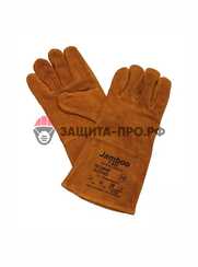 Краги Jamboo арт. 7.422, сварщика, спилковые, пятипалые