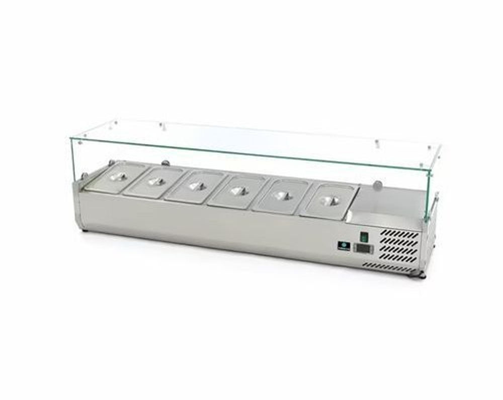 Витрина холодильная HURAKAN HKN-VRX1500/330