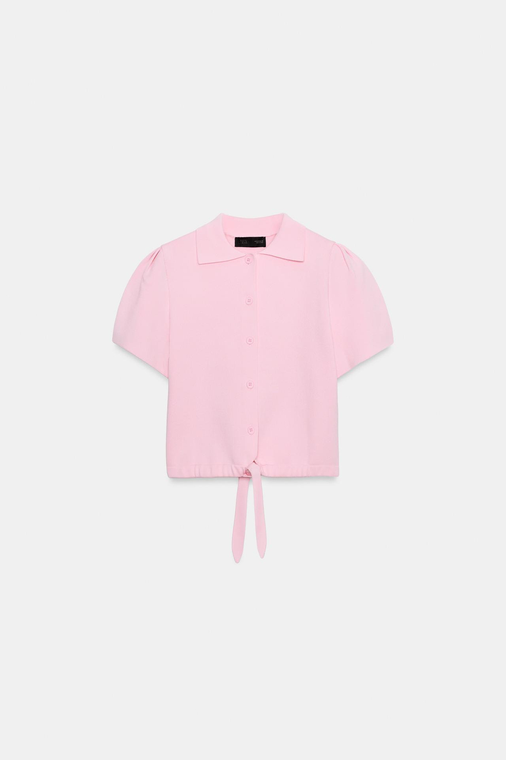 ZARA КАРДИГАН С ЗАВЯЗКОЙ, РОЗОВЫЙ