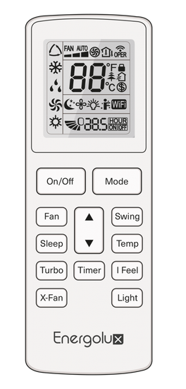 Сплит-система On/Off Energolux BADEN SAS12BD1-A/SAU12BD1-AH