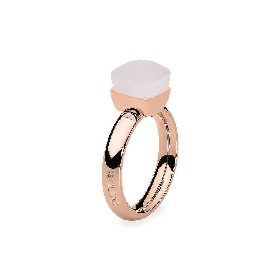 Кольцо Qudo Firenze Dark Rose Opal 18.5 мм 610095 R/RG