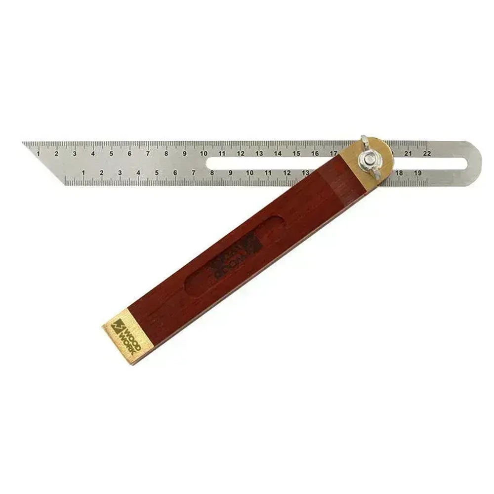 Угломер шаблонный WOODWORK со скользящим пером TAR-220