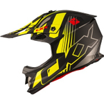 Шлем CKX TX319 RAIDER , жёлтый-чёрный матовый