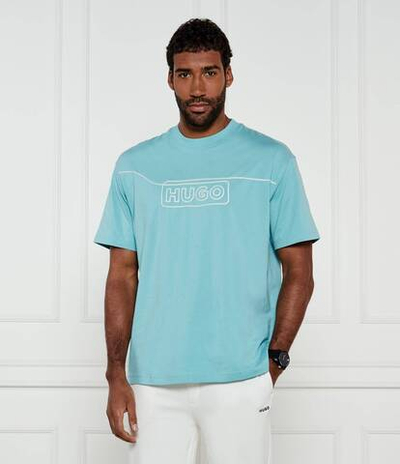 Футболка Noideryo Hugo Blue - голубой(50530341)