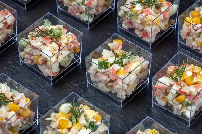 Веррин с крабовым салатом, 12 шт.