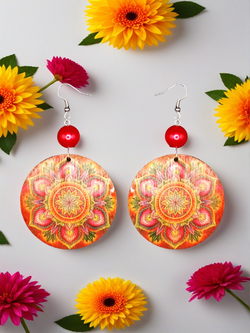 Серьги Мандалы