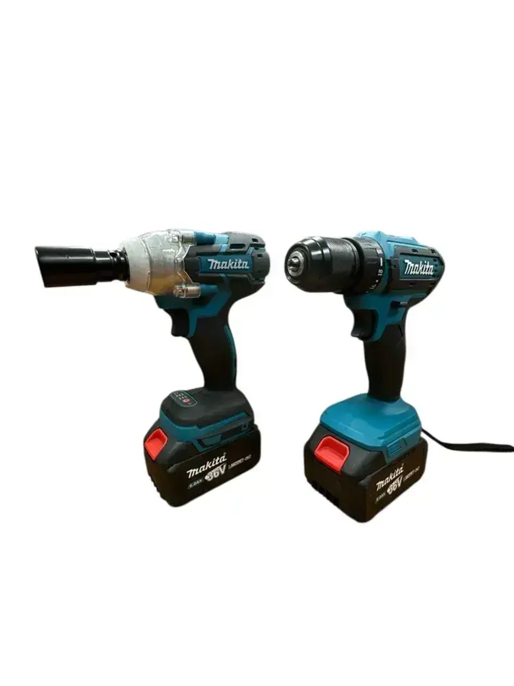 Набор 4в1. Шуруповерт, Перфоратор, Болгарка, Гайковерт. 6 Ah 2 акб, ЗУ и кейс в комплекте.