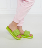 Шлепанцы Michael Kors - лимонный(40S3MKFA1L)