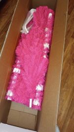 Искусственная розовая елка «Дерзкая Фуксия» (пвх) 240 см / 2,4 м