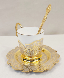 Кофейный набор "Узорный"-3 (Златоуст)