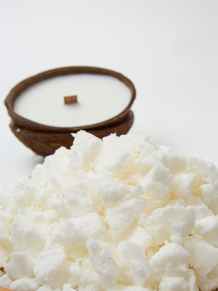 Воск кокосовый для контейнерных и массажных свечей, 1 кг