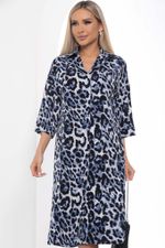 Платье "Кэсси" (лео/синее) П9059 LT Collection