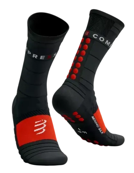 Носки Pro Racing Winter Run Black/High Risk Red