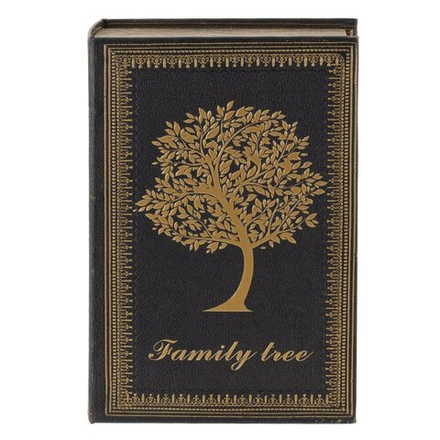 GAEM Шкатулка-книга сейф, L18 W7 H27 см