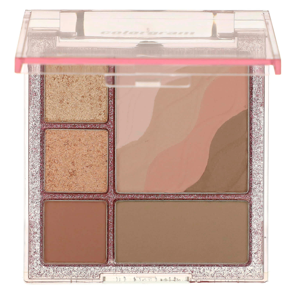 Colorgram, Multi Cube Palette, 05 Soft Cube, 8,1 г (0,28 унции)