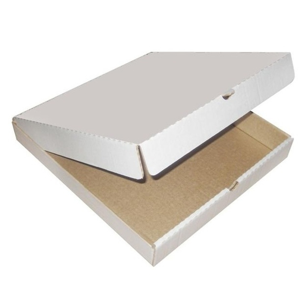 Коробка под Пиццу Белая 350*350*40мм 50шт