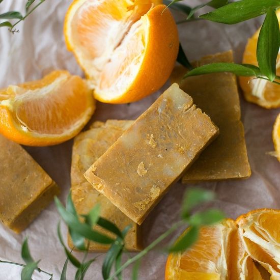 Мыло Голодный Леший "Апельсиновый смерч", 100 г (уценка)