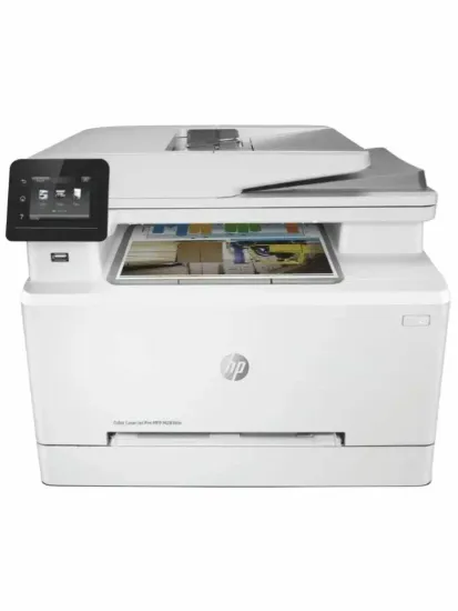 МФУ лазерное HP Color LaserJet Pro M283fdn (7KW74A) A4 Duplex Net белый/серый