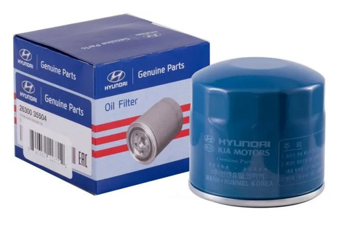 Фильтр масляный Hyundai 2630035504, Accent, Elantra, Solaris, Rio