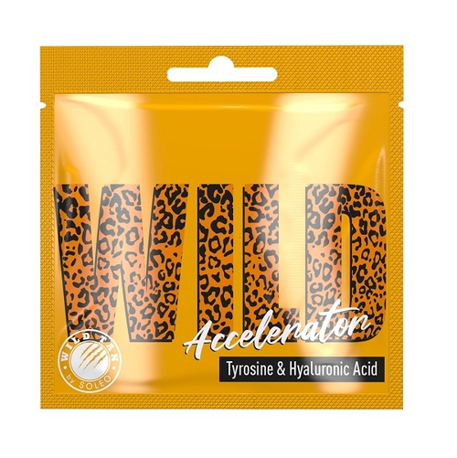 Крем-ускоритель для загара с Гиалуроновой кислотой Soleo Wild Tan Accelerator Tyrosine & Hyaluronic Acid 5x15мл