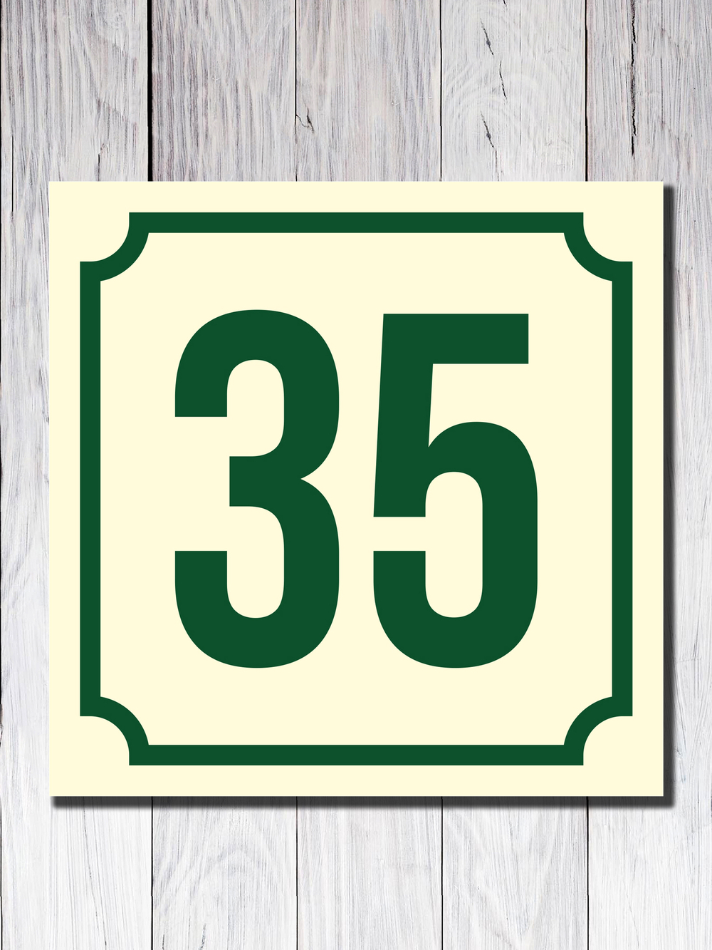 Табличка адресная УФ-3