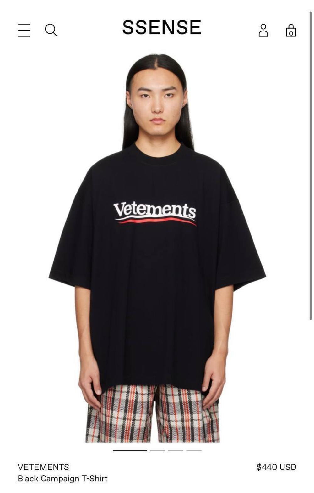 Футболка Vetements