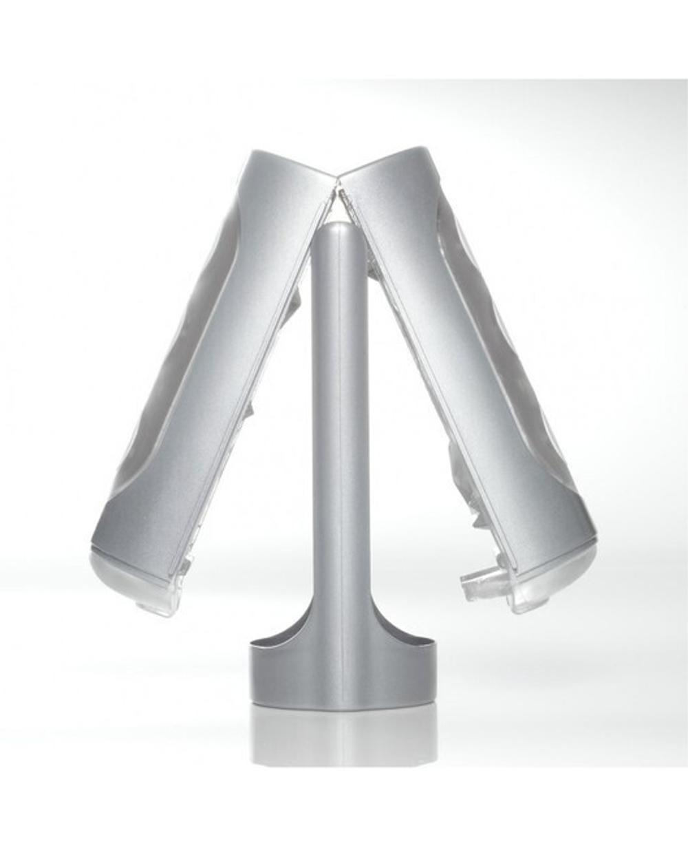 Мастурбатор многоразовый FLIP HOLE (складной) SILVER (Цвет: серебряный)