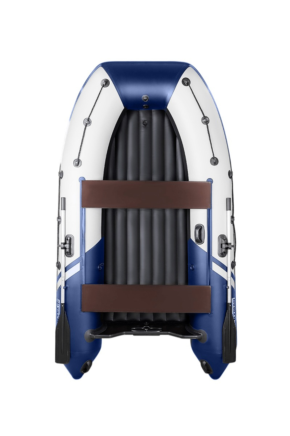 YACHTMAN-300 НДНД (Яхтман) белый-синий (лодка ПВХ нднд под мотор с усилением)