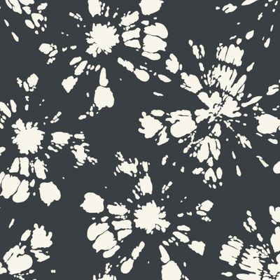 Black & White tie dye print pattern
