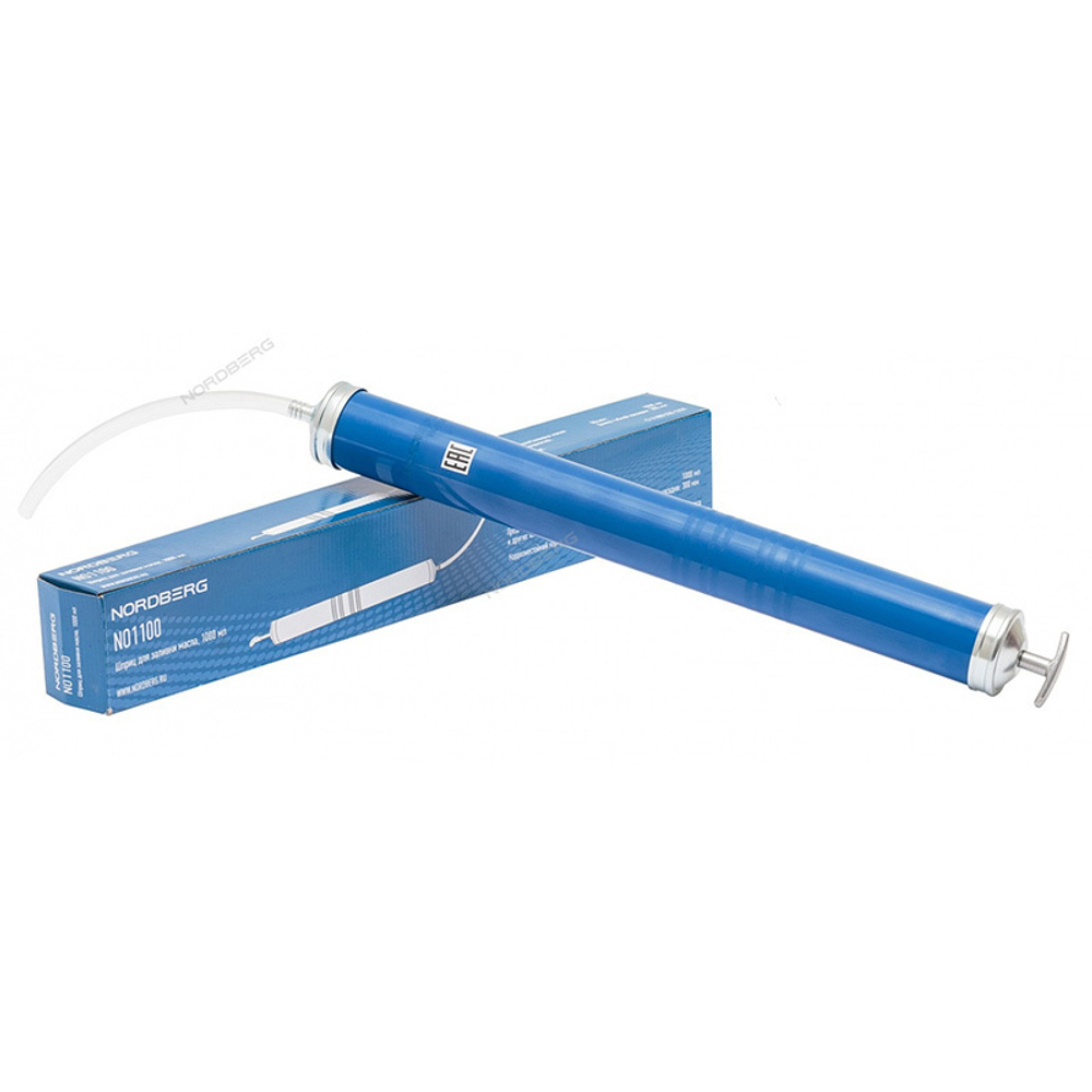 NORDBERG (NO1100) Шприц для заливки масла, 1000 мл