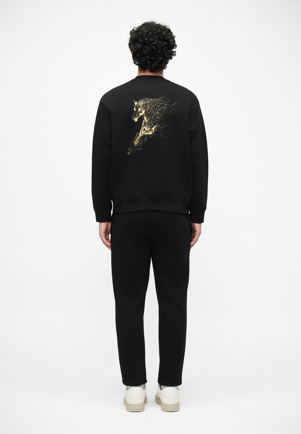 Armani Exchange UNISEX - Толстовка - Чёрный