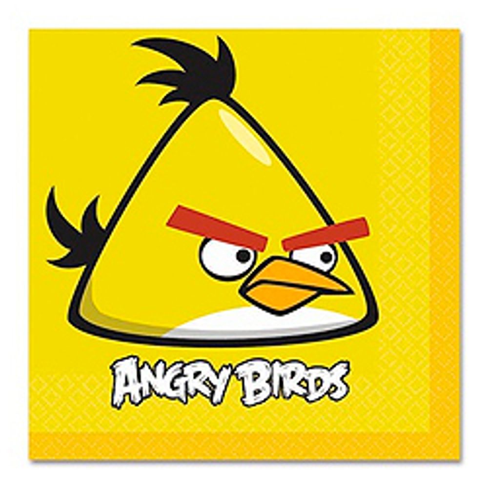 Салфетка-Angry-Birds-33см-16шт