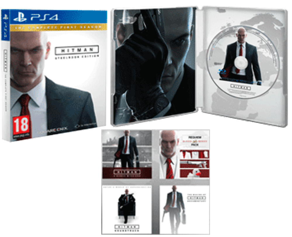 Hitman: The Complete First Season Steelbook Edition (PS4) Б/У