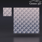 Гипсовая 3D панель Текущий песок