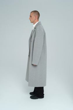 Пальто из шерсти и кашемира | grey