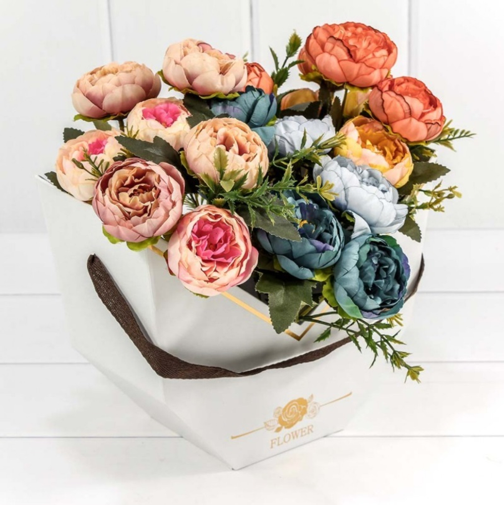 Коробка Ваза "Flower" Белый