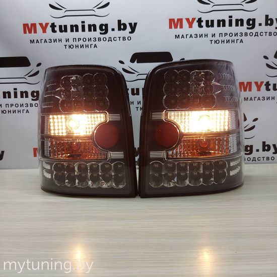 Задние фонари VW Passat B5 black led