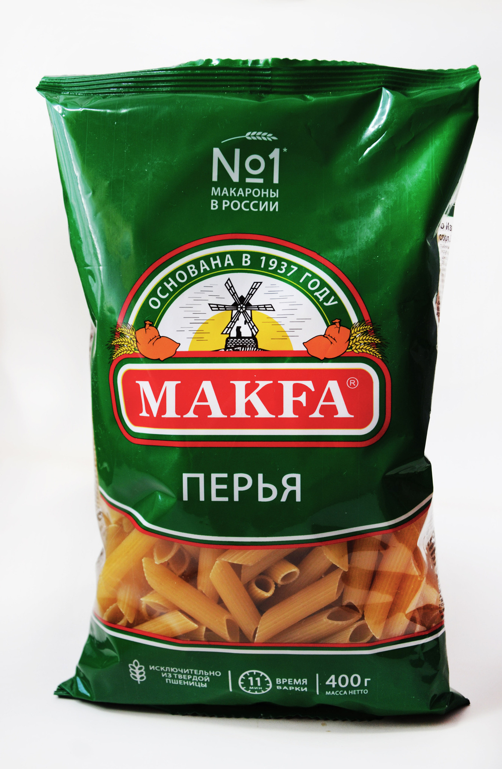 Макаронные изделия МАКФА Перья любительские 400 г