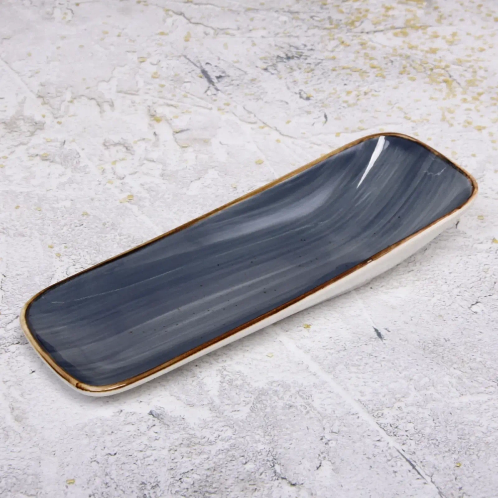 Тарелка керамическая «Corsica blue» сервировочная 26*9,5*5см