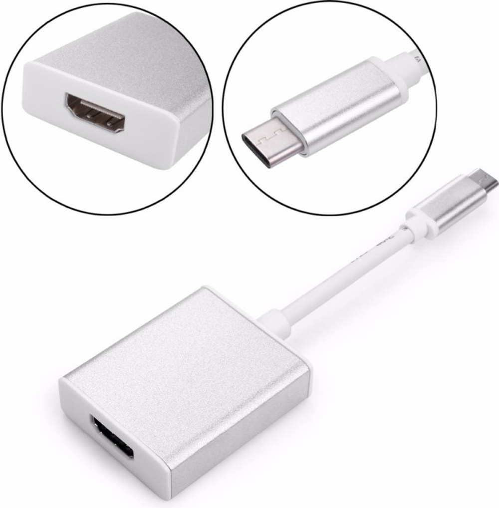 Переходник USB Type-C - HDMI  4959