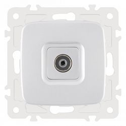 ТВ-розетка без рамки Arte Milano am-205 205.43-1.silver